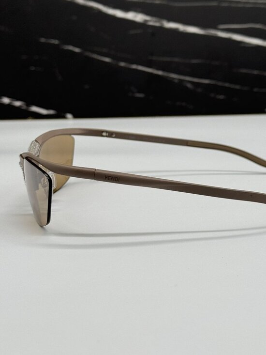 NEW FENDI FE40176U 46G LIMITED EDITION SUNGLASSES BEIGE WOMEN EYEWEAR FENDI main image 8